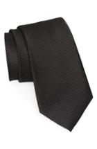 Men's Nordstrom Men's Shop Vendome Dot Silk Tie, Size - Black