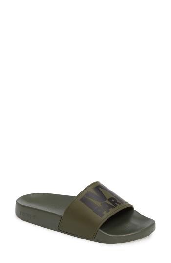 Women's Ivy Park Logo Slide Sandal .5us / 36eu - Green