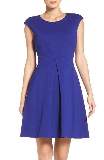 Women's Vince Camuto Ponte Fit & Flare Dress