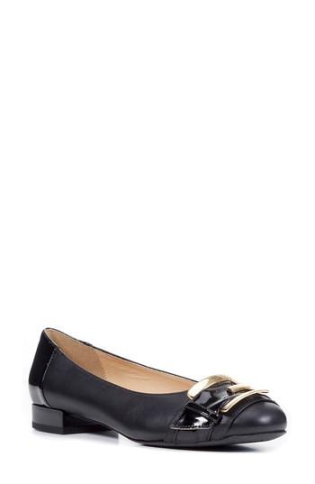 Women's Geox Wistrey 11 Buckle Strap Flat