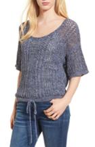 Women's Splendid Knox Crochet Sweater - Blue