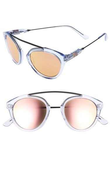 Women's Olivia Palermo X Westward Leaning 'flower' Mirrored Sunglasses -