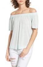 Women's Articles Of Society Chica Off The Shoulder Top - Green