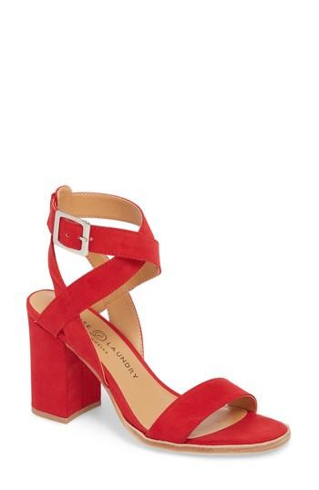 Women's Chinese Laundry Stassi Block Heel Sandal M - Red