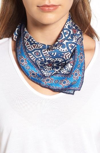 Women's Rebecca Minkoff Pasadena Pavement Square Silk Scarf