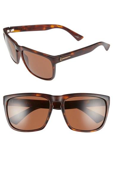 Women's Electric 'knoxville Xl' 61mm Sunglasses - Matte Tort/ Bronze