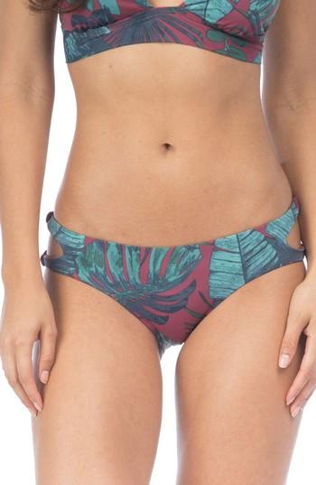 Women's The Bikini Lab Fronds Bikini Bottoms - Brown