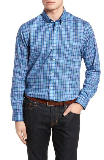 Men's Cutter & Buck Charlie Classic Fit Easy Care Check Sport Shirt