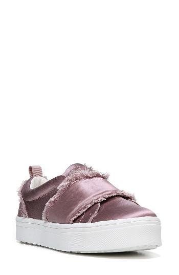 Women's Sam Edelman Levine Fringe Slip-on Platform Sneaker M - Pink