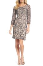 Women's Pisarro Nights Sequin Embroidered Sheath Dress
