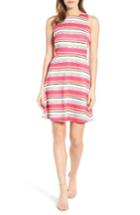Women's Michael Michael Kors Madison Multi Stripe Dress