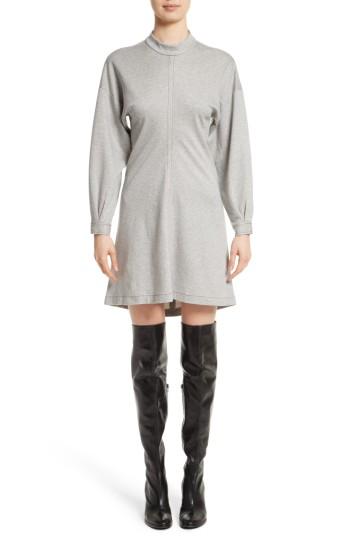 Women's Colovos Mock Neck Sweatshirt Dress