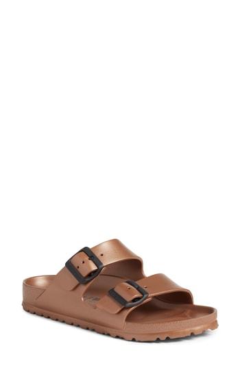 Women's Birkenstock Essentials - Arizona Slide Sandal -10.5us / 41eu B - Metallic