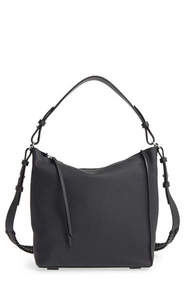 Allsaints 'kita' Leather Shoulder/crossbody Bag -