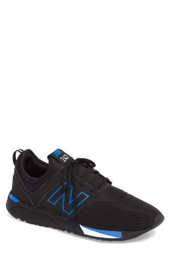 Men's New Balance 247 Sneaker .5 D - Black