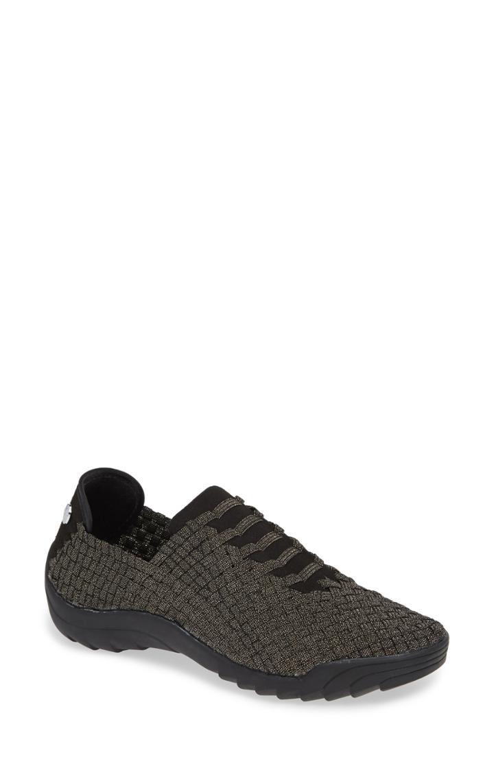 Women's Bernie Mev. Rigged Vivaldi Slip-on Sneaker Us / 37eu - Metallic