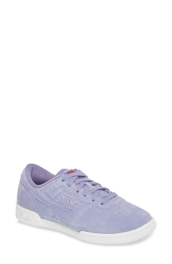 Women's Fila Original Fitness Premium Sneaker .5 M - Purple
