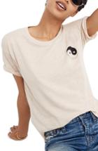 Women's Madewell Yin Yang Whisper Cotton Tee, Size - Grey