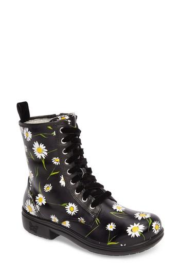 Women's Alegria Ari Combat Boot -6.5us / 36eu - Black