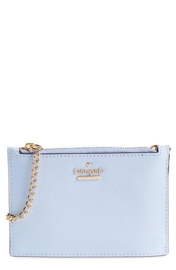 Kate Spade New York Cameron Street Caroline Leather Zip Pouch - Purple