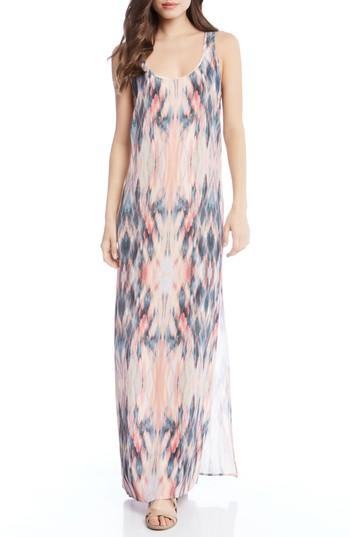 Women's Karen Kane Side Slit Maxi Dress - Pink