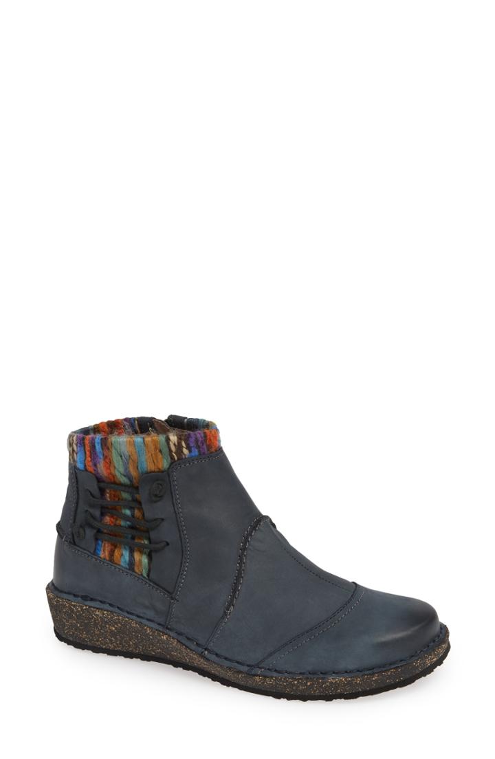 Women's Aetrex Tessa Bootie -6.5us / 36eu - Blue