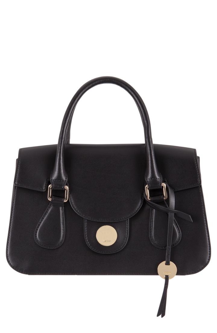 Lodis Los Angeles Rodeo Under Lock & Key - Kesha Rfid Leather Satchel - Black