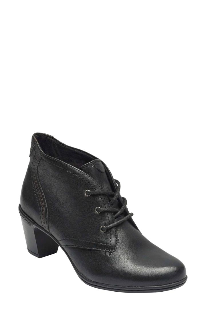 Women's Rockport Cobb Hill Rashel Chukka Bootie M - Black