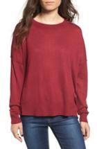 Women's Bp. Drop Shoulder Pullover Sweater - Red