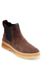 Men's Cole Haan Pinch Utility Waterproof Chelsea Boot .5 M - Brown