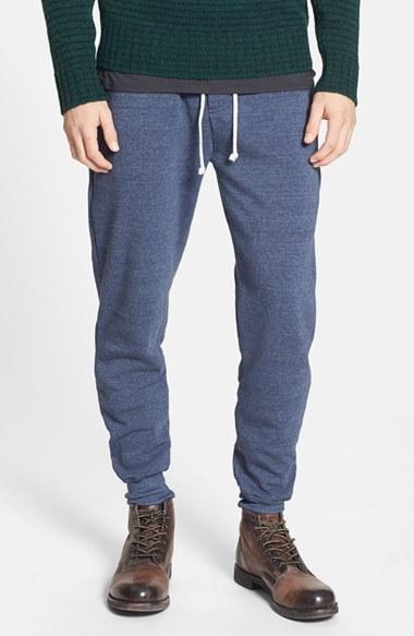 Men's Alternative 'dodgeball' Eco Fleece Sweatpants - Blue