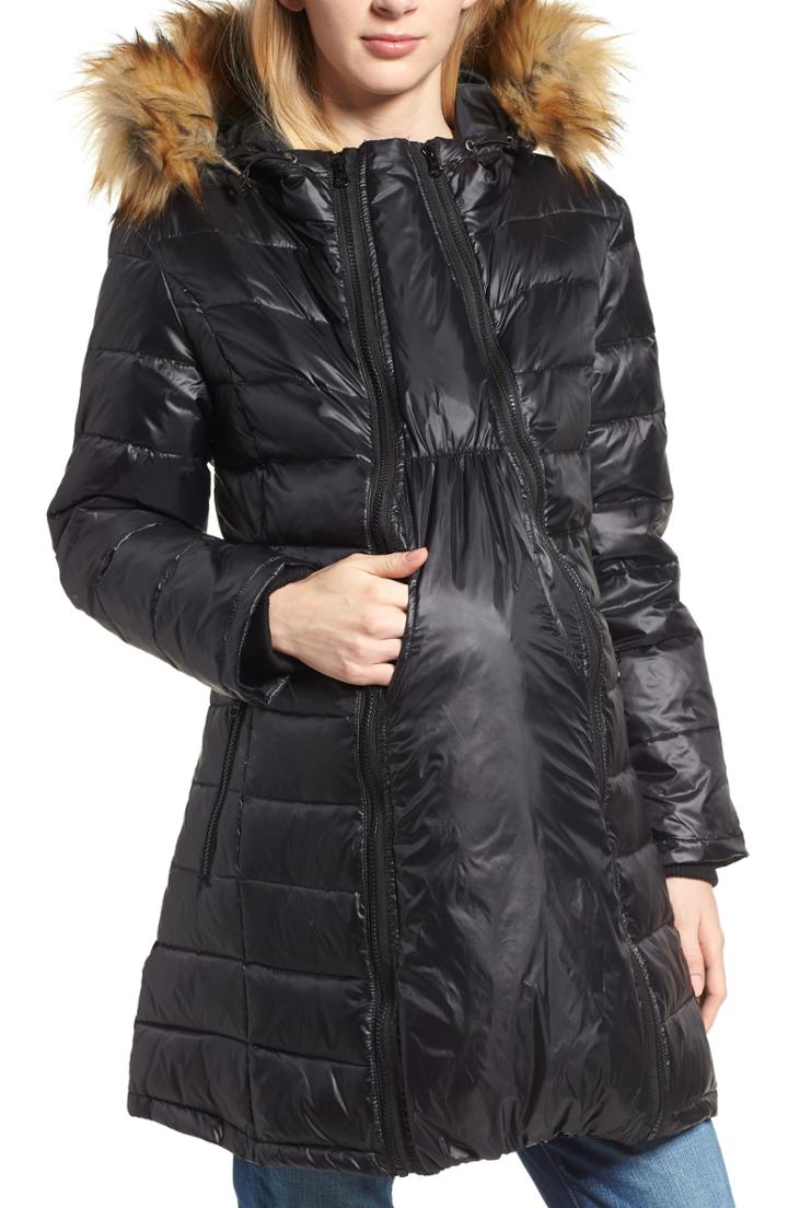 Women's Modern Eternity Quilted 3-in-1 Maternity/nursing Parka