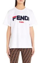 Women's Fendi Sport Logo Tee - White