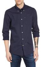 Men's Barbour Cullen Trim Fit Print Sport Shirt - Blue