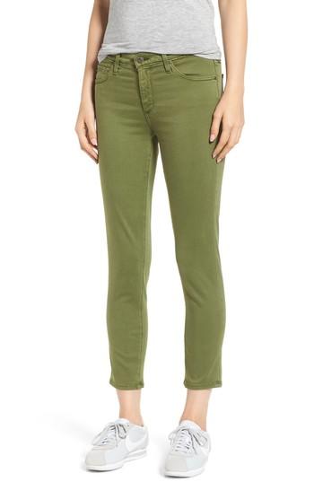 Women's Ag The Prima Crop Cigarette Jeans - Green