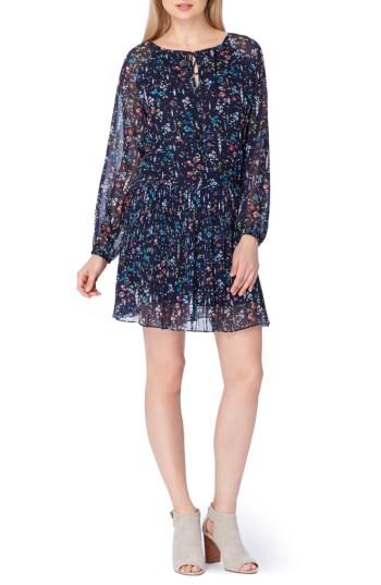 Women's Tahari Floral Drop Waist Dress