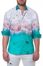 Men's Maceoo Luxor Shark Slim Fit Sport Shirt (m) - White