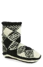 Women's Woolrich Chalet Slipper Socks - Black