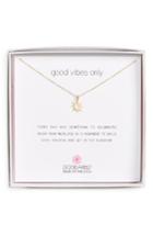 Women's Dogeared Good Vibes Only Pendant Necklace
