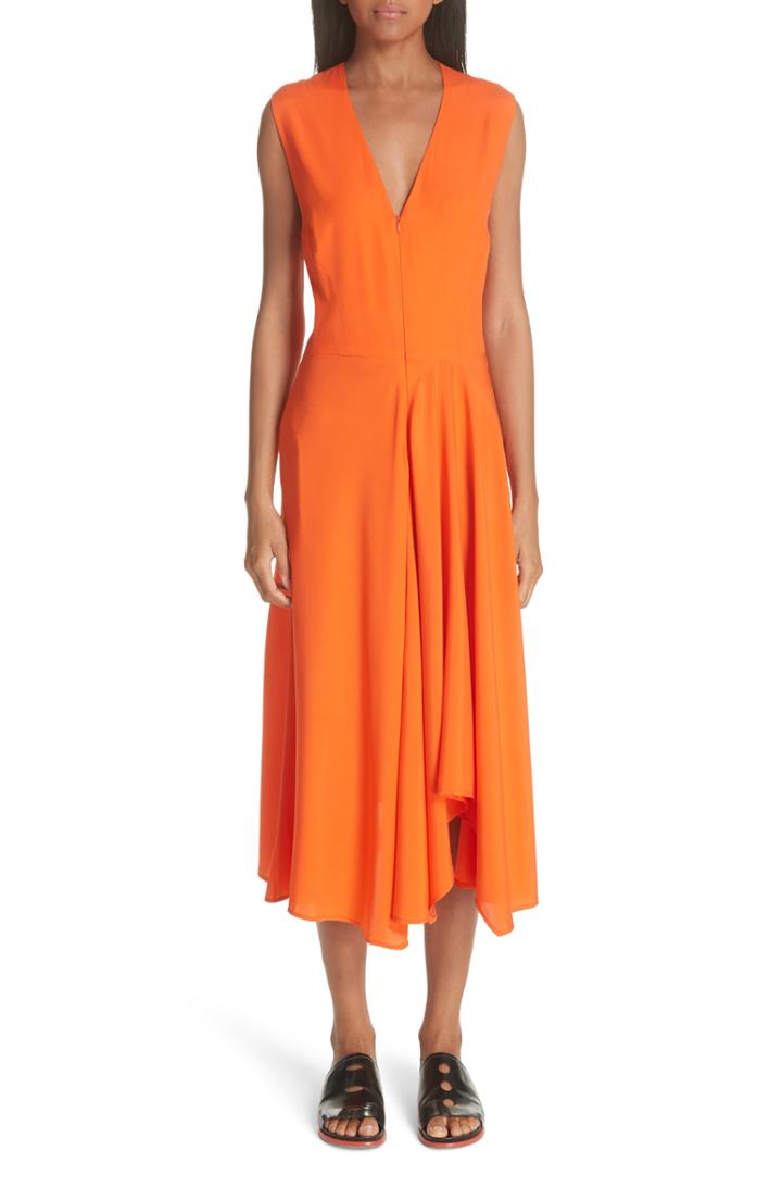 Women's Zero + Maria Cornejo Wave Side Drape Dress