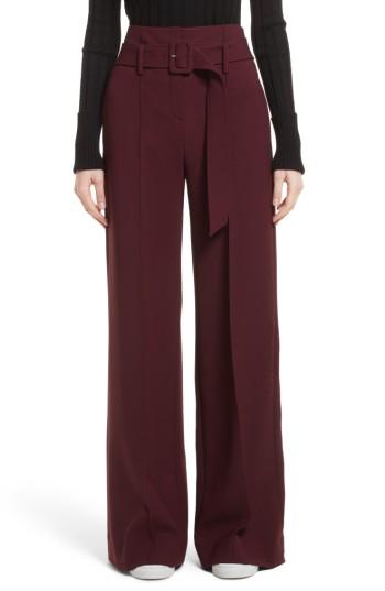 Women's Theory Camogie High Waist Belted Pants