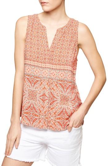 Women's Sanctuary Craft Mixed Print Shell