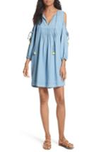 Women's Rebecca Minkoff Cappy Cold Shoulder Dress - Blue