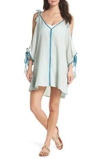 Women's Pitusa Mini Ottoman Cover-up Dress, Size Standard - Blue