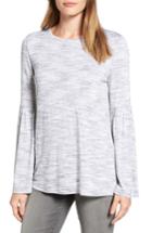 Women's Two By Vince Camuto Jersey Bell Sleeve Top - Grey