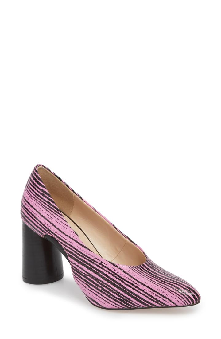 Women's Topshop Ginger Cone Heel Pump .5us / 37eu M - Pink