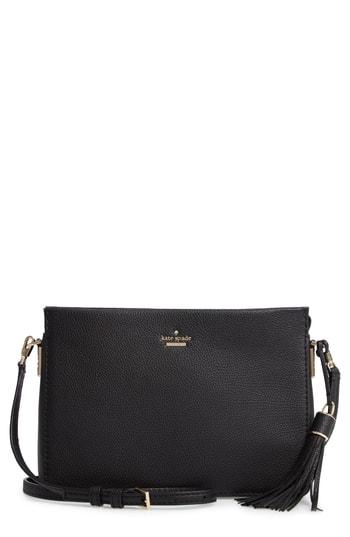 Kate Spade New York Kingston Drive - Naomi Leather Crossbody Bag - Black