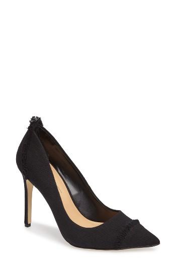 Women's Daya By Zendaya Shelby Fringe Denim Pump
