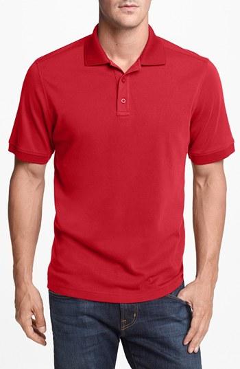 Men's Nordstrom Men's Shop Fit Interlock Knit Polo