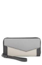 Women's Botkier Cobble Hill Leather Wallet - Grey
